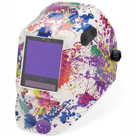 Lincoln Electric K5133-5 VIKING 3350 ADV Auto Darkening Welding Helmet with 4C Lens Technology, Creative Spark