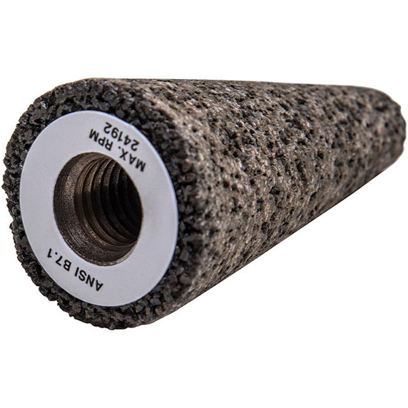 Walter 12C401 1-1/2x3x5/8 Threaded Grinding Cone, Zirconia Alumina, Type 17, Grit 16, 10 pack