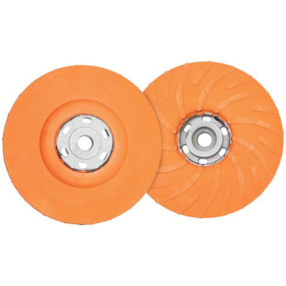 Walter 15D164 6x5/8-11 Rubber Backing Pad Assembly for Sanding Discs