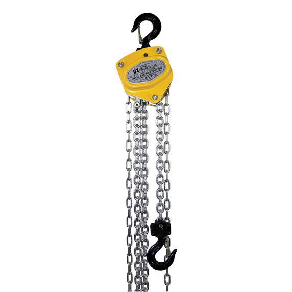 OZ OZ005-10CHOP Premium Chain Hoist, Load Capacity 1000 lb, 10 ft Lift