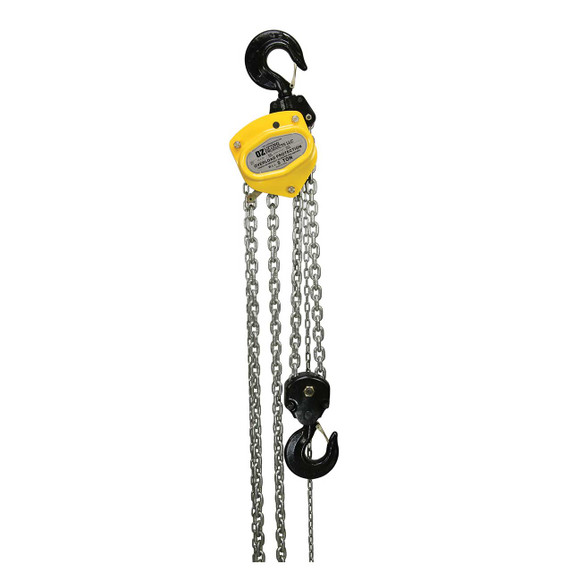 OZ OZ050-30CHOP Premium Chain Hoist, Load Capacity 10000 lb, 30 ft Lift