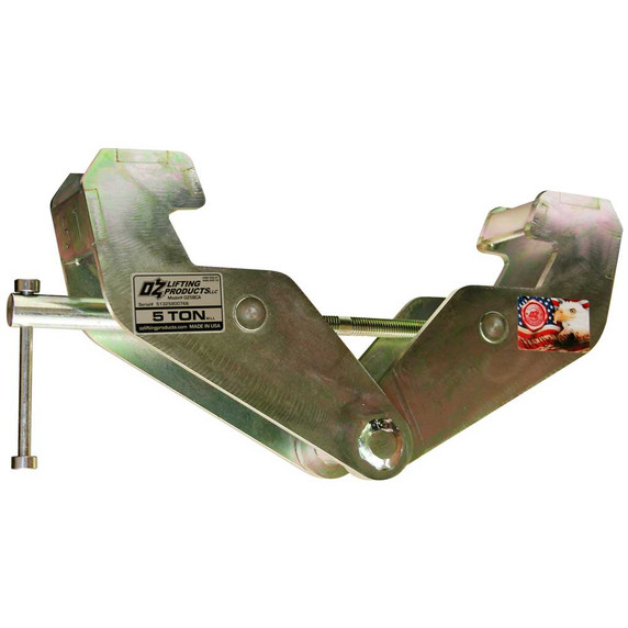 OZ OZ5BCA Beam Clamp USA, Load Capacity 5 Ton, 10000 lbs