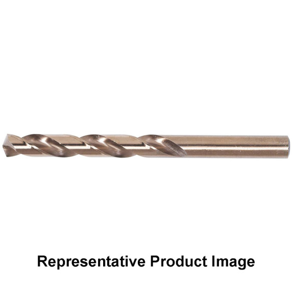 Walter 01A532 1/2" SST+ 135° Jobber Cobalt Drill Bit, Plastic Tube, 5 pack