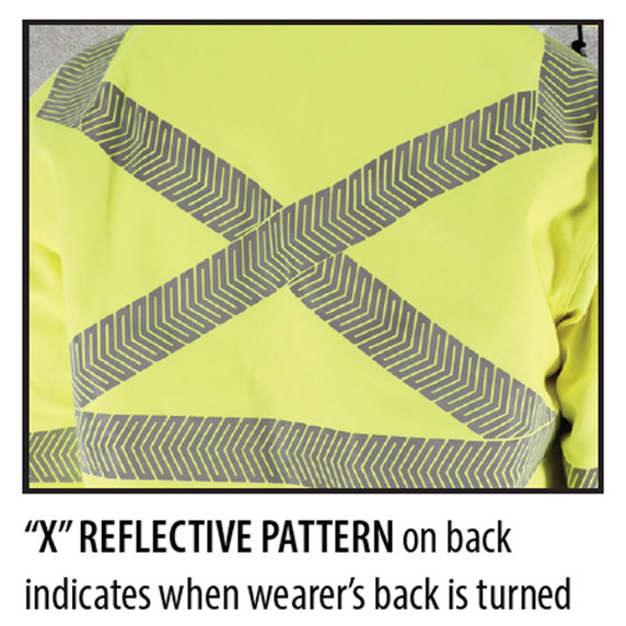 Black Stallion JF5030-HB HI-VIS Class 3 AR/FR Canvas Duck Insulated Jacket, 4X-Large
