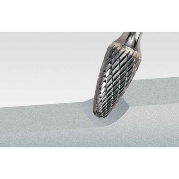 Walter 01W615 1/2x1 ALLSTEEL Carbide Burr Type SF-5 Round Tree