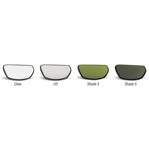Miller 235658 Gen I Safety Glasses, #5 Shade Lens, Black Frame