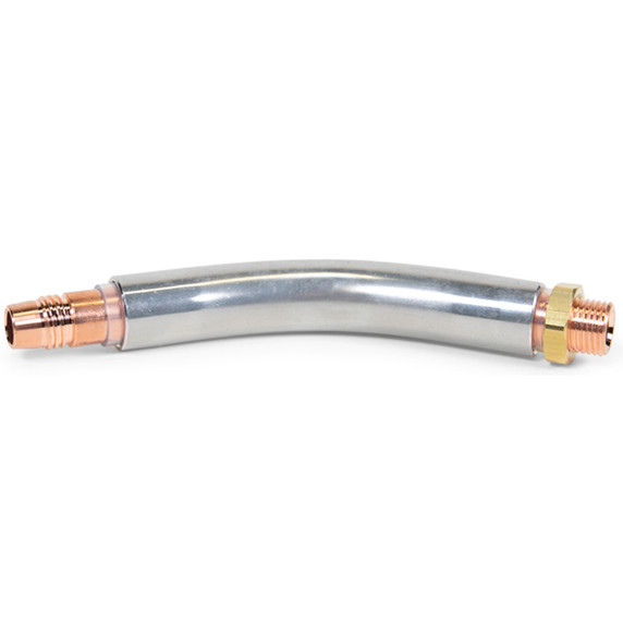 Miller 1040097 Aluminum Replacement Neck for MDX-250 MIG Guns, 50 Degree Angle