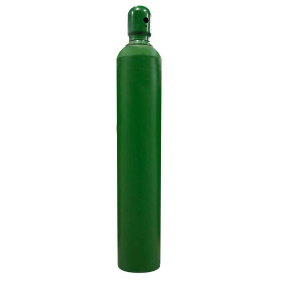 125 cu/ft Oxygen Welding Gas Cylinder Tank CGA 540 - EMPTY