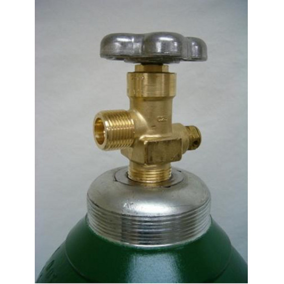 80 cu/ft Oxygen Welding Gas Cylinder Tank CGA 540 - EMPTY