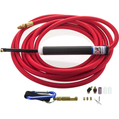 CK MR70 Air Cooled Micro TIG Torch Kit, 70A, 12.5', Super-Flex