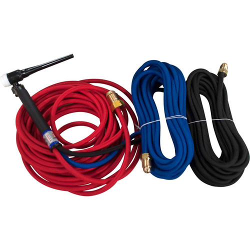 tegi  CK FL250 Water Cooled TIG Torch Kit, Flex-Loc, 250A, 25', 3-Pc