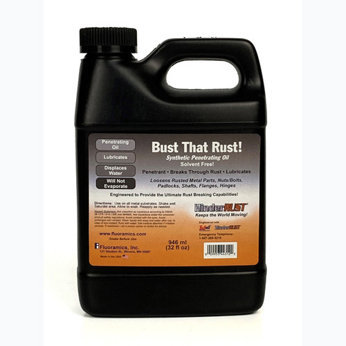 Fluoramics 9643312 Bust That Rust 946 ml. Jug (32 Fl Oz)