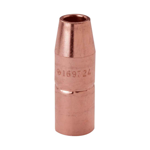 Miller 169724 Nozzle, Slip Type .500 Orf .125 Recess Pk