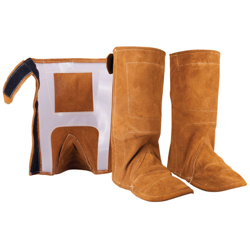 Black Stallion 75CL Chrome-Tanned Leather Leggings Shoe/Boot