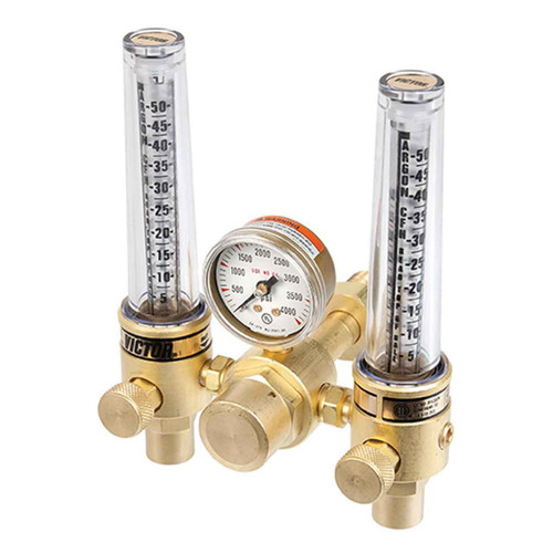 Victor 0781-1206 DFM 150S Argon/CO2 Medium Duty Dual Flow Meter