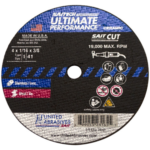 SAITECH 7x.045x7/8 Cut-Off Wheels - 50 Pack, High Performance For Metal Cutting