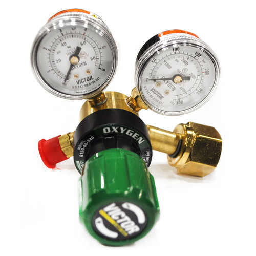 Victor 0781-4227 G150-60-540 Light Duty Oxygen Cylinder Regulator, CGA-540