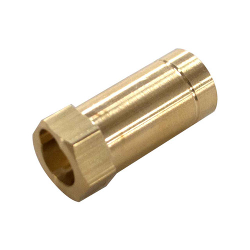 Miller 272412 Twin Lock Brass Power/Gas Female Receptacle With Ring