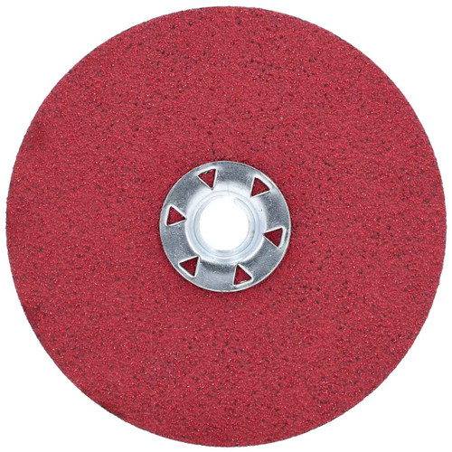 Norton 66261138754 5 In. Red Heat F981 CA Speed-Change Fastener Fiber ...