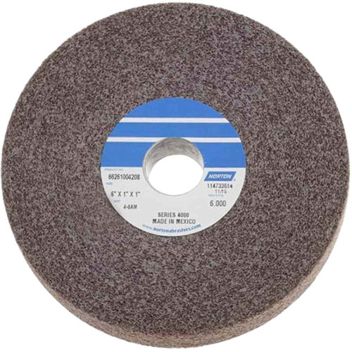 Norton 66261004208 6x1x1 In. BearTex Series 4000 Aluminum Oxide Medium