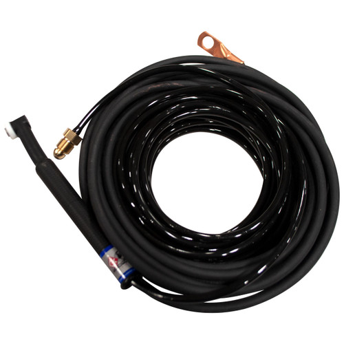 Ck24 CK24 Air Cooled TIG Torch Kit, Flex, 90A, 25', 2-Pc, (xref: WP-24F-25-2 ...