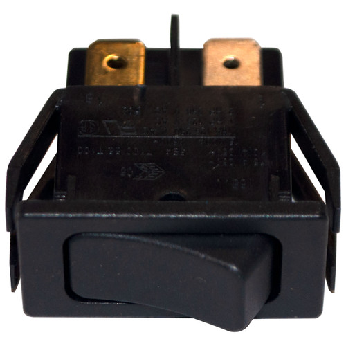Miller 196574 Rocker Switch DPST 10A 250VAC On-None-Off .250 QC