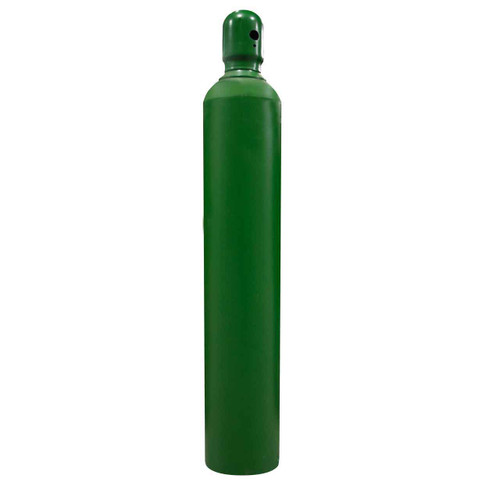 125 O2 Tank 125 cu/ft Oxygen Welding Gas Cylinder Tank CGA 540 - EMPTY