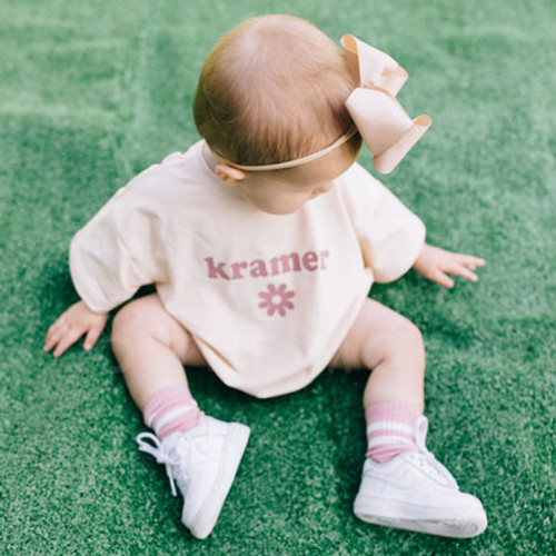 Baby Natural T-Shirt Romper