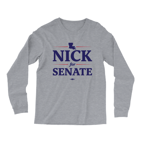 Nick For Senate (Long-Sleeve Tee)