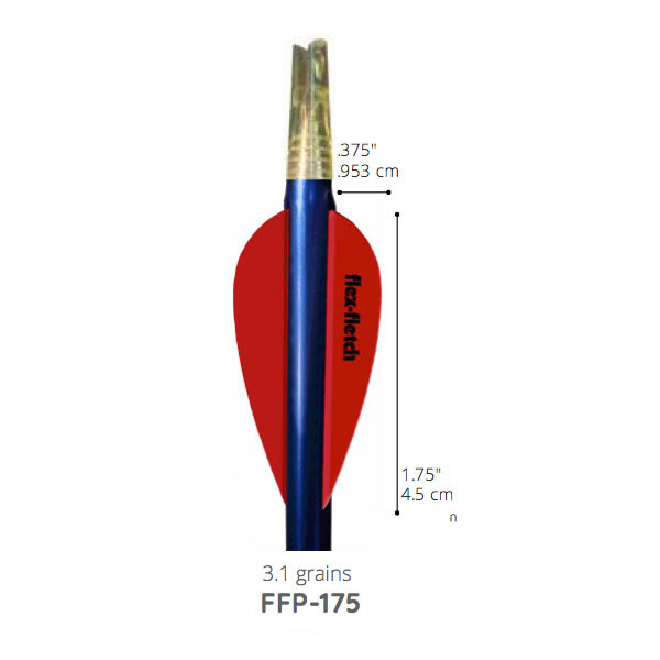 Field Target Archery Vanes | FFP-175 | Flex-Fletch