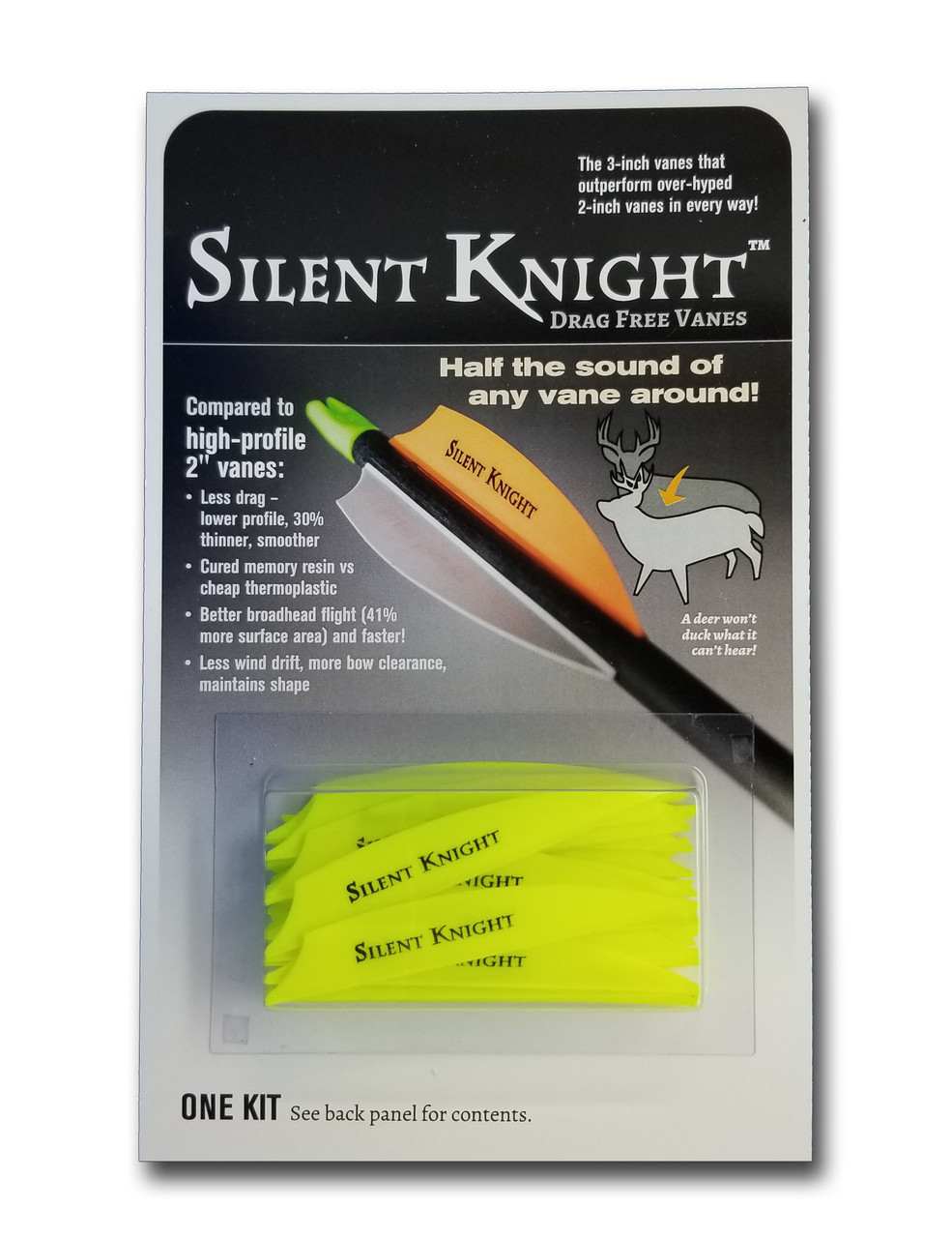 Flex-Fletch Silent Knight Archery Vanes - Thumbnail 2
