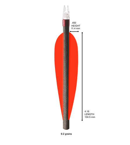 Maximum Stabilization Archery Vanes | FFP-418 | Flex-Fletch