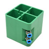 PLASTIC CENTER BLOCK REPLACEMENT FOR 100X100MM CUP