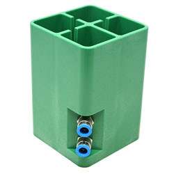 SS100.150PLASTIC PLASTIC CENTER BLOCK REPLACEMENT FOR 100X100MM CUP