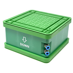 NEW BVC L SHAPE VACUUM CUP FOR SOLID SURFACES 62X150X200MM