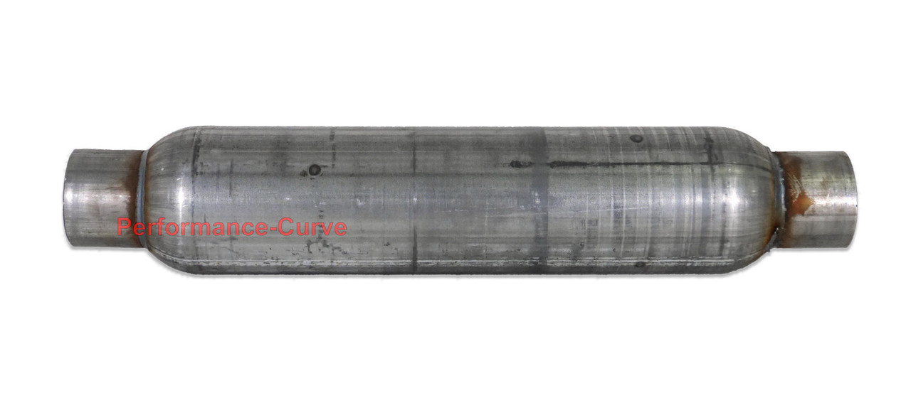 2.5" Turbo Tube Muffler / Resonator Full Boar Jones Exhaust 18