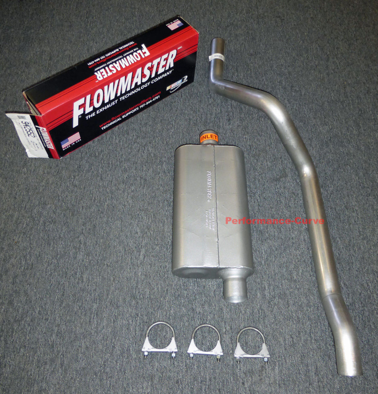 ☆セール Flowmaster 942550 50 Delta Flow Muffler - 2.50 Center IN