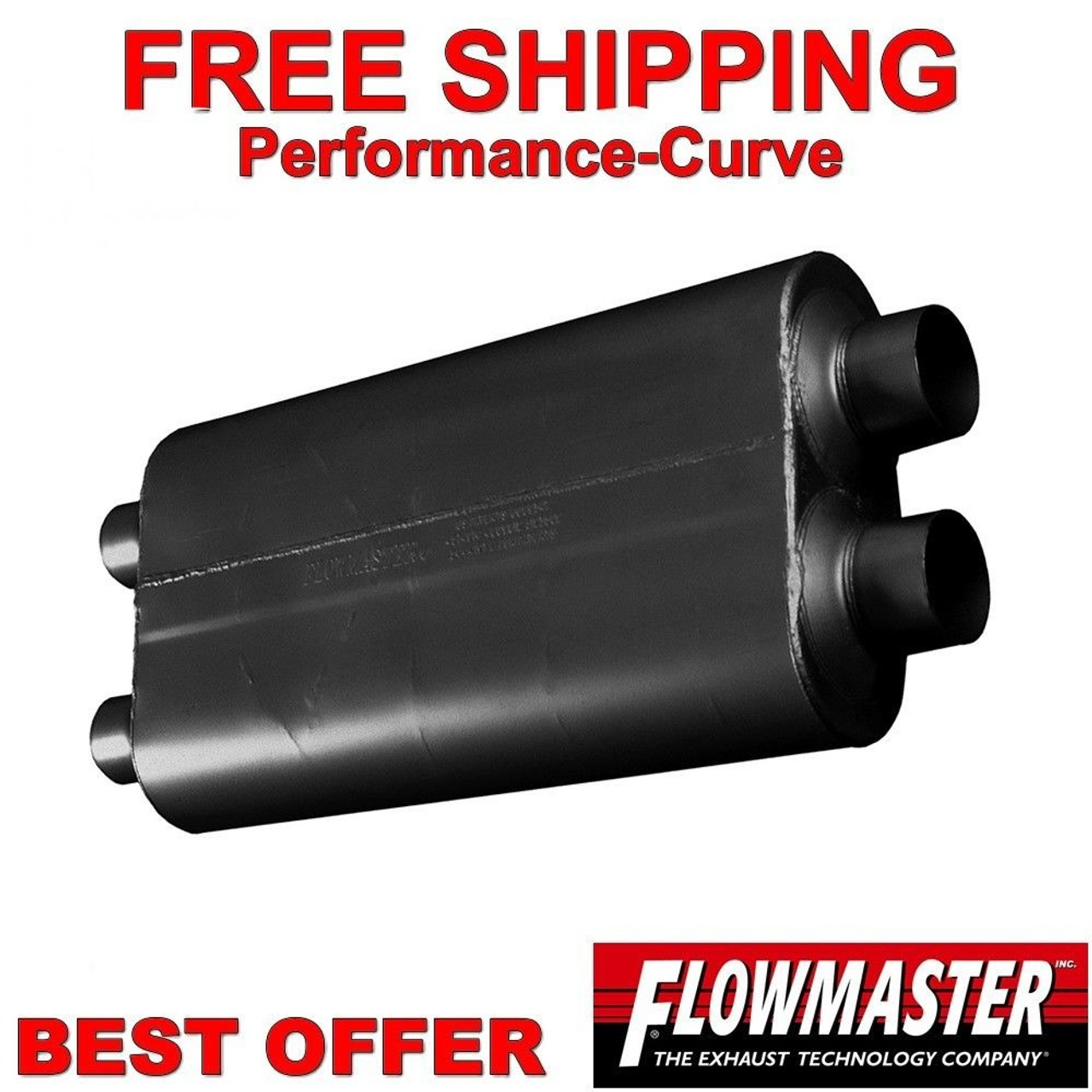 Flowmaster 50 Series Big Block Muffler 2.75