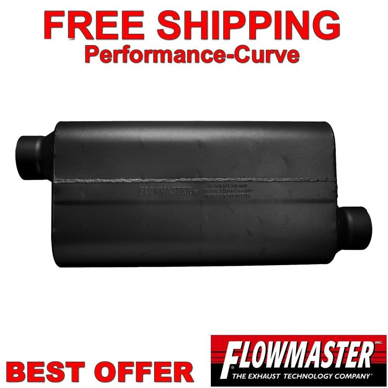 Flowmaster Exhaust 50 Series Big Block Muffler 3.5
