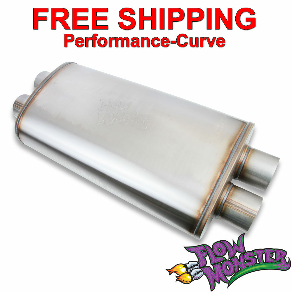 FlowMonster Stainless Performance Muffler 3