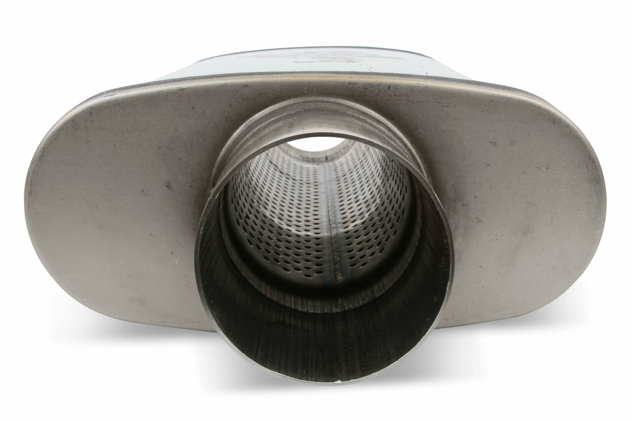 FlowMonster Stainless Performance Muffler 3" IN \ 3" OUT 11219-FM ...