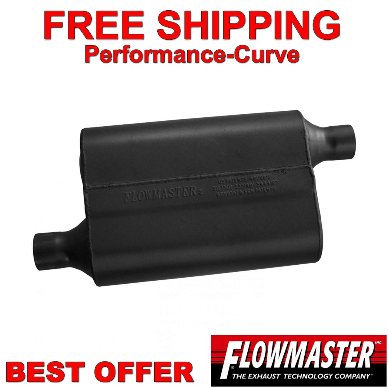 Flowmaster 842448 Super 44 Series Muffler 409S - 2.25 Offset IN