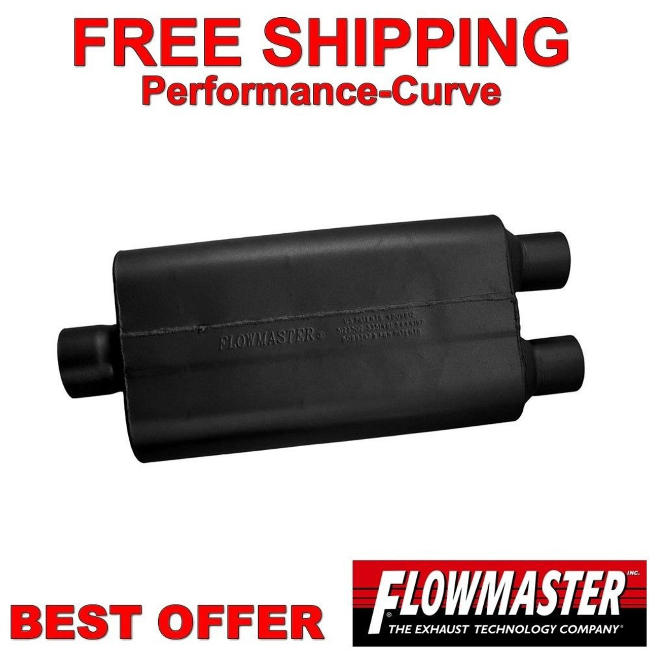 8*o様 Flowmaster 50 HD Flowmaster 527504 Flowmaster 50 Series Big Block Chambered