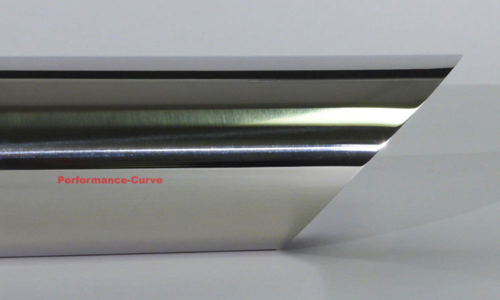 18" Long Black Stainless Steel Exhaust Tip 2.25" Inlet - 3.5" Outlet | Single Wall Tip | Powder-Coated | Round | 1 Year Manufacturer Warranty | 18 In - Foto 9