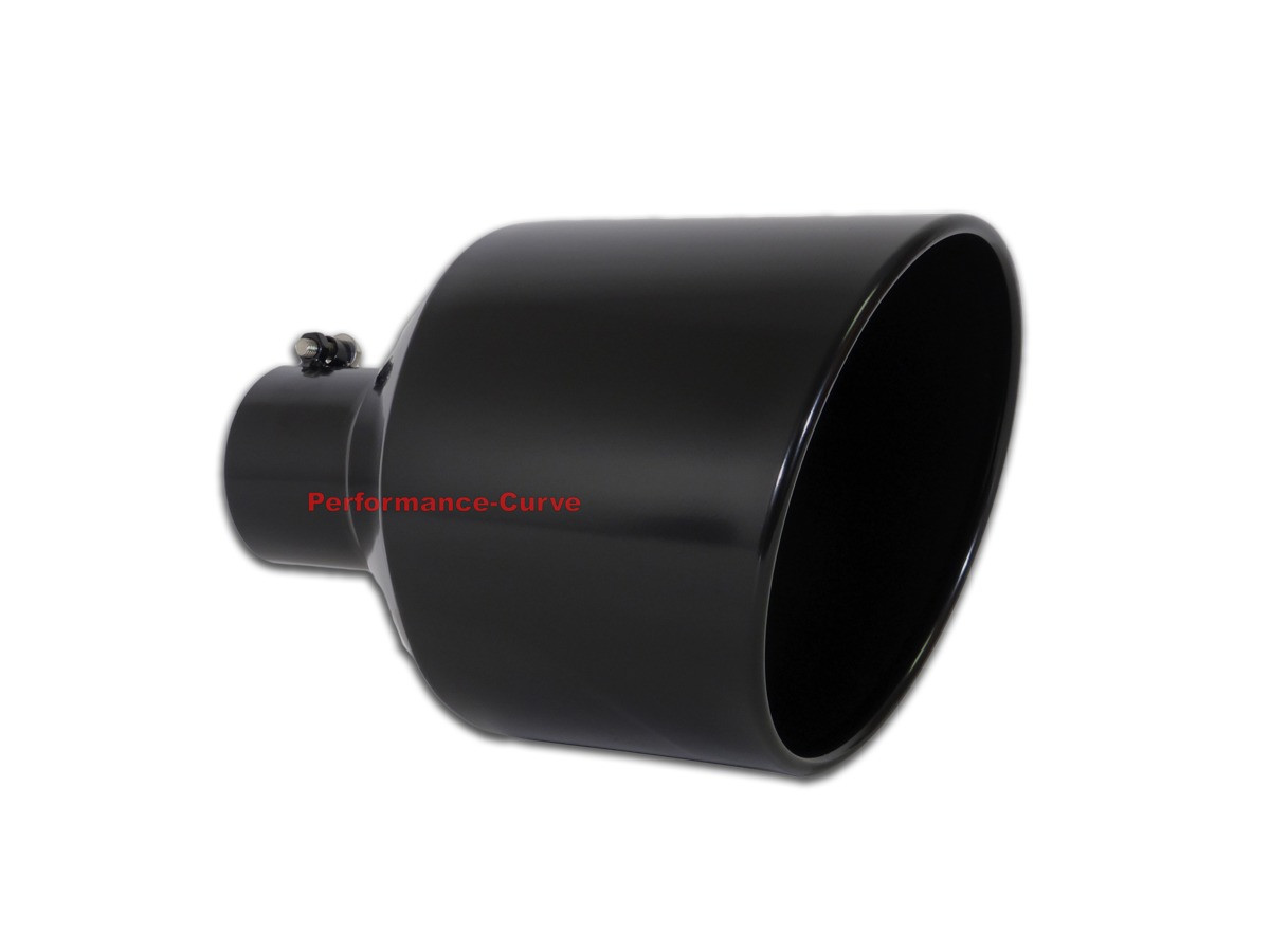 Colt exhaust Black Diesel Truck Bolt On Exhaust Universal Tip 5 Inlet 8outlet 15