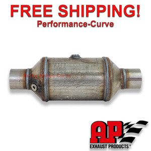 2.25" Exhaust Catalytic Converter - Ford Super Duty - Federal Emissions - 608895