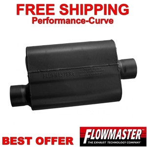 Flowmaster Original 40 Series Muffler 409 Stainless 2.25" O/C 8042441
