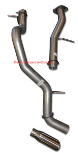 Fits 01-06 Tahoe Yukon 4.8 5.3 Mandrel Bent Exhaust CatBack Pipe Kit No Muffler Fits 01-06 Tahoe Yukon 4.8 5.3 Mandrel Bent Exhaust CatBack Pipe Kit No Muffler