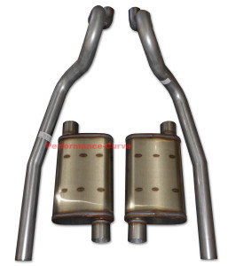 86-04 Ford Mustang GT 4.6 5.0 Performance Exhaust System - MagnaFlow XL Mufflers