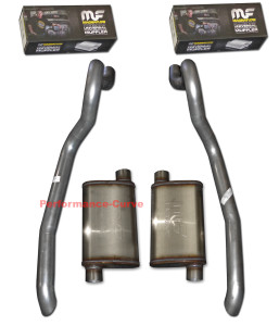 86-93 Ford Mustang GT 5.0 Performance Exhaust System w/ 14" MagnaFlow Muffler